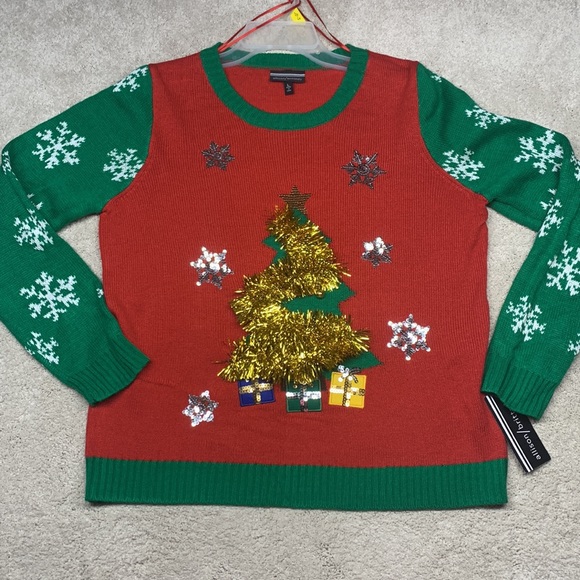 ⚡️NEW!! 🆕 Christmas Tree Ugly Christmas Sweater - Picture 8 of 8